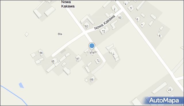 Stara Kakawa, Stara Kakawa, 67A, mapa Stara Kakawa