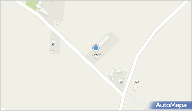 Stara Kaźmierka, Stara Kaźmierka, 27a, mapa Stara Kaźmierka