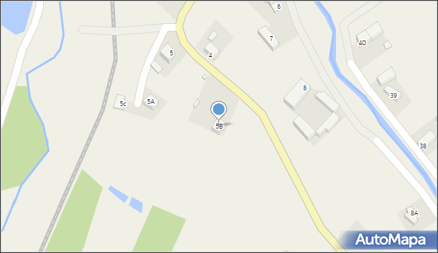 Stara Kraśnica, Stara Kraśnica, 5B, mapa Stara Kraśnica