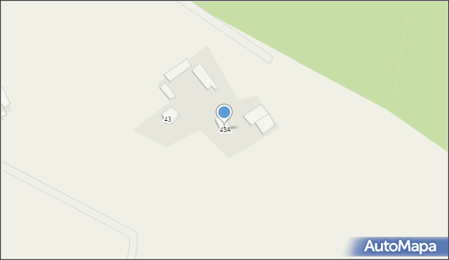 Stara Krępa, Stara Krępa, 43A, mapa Stara Krępa