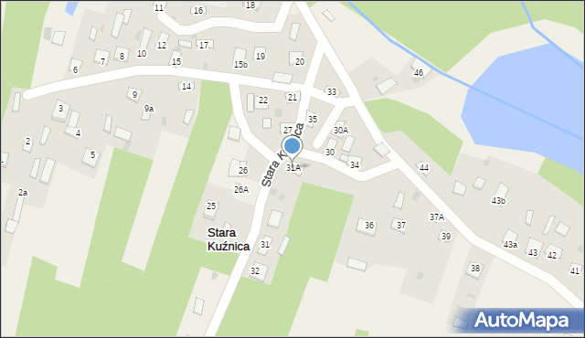 Stara Kuźnica, Stara Kuźnica, 31A, mapa Stara Kuźnica