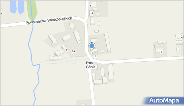 Stara Kuźnica, Stara Kuźnica, 1, mapa Stara Kuźnica