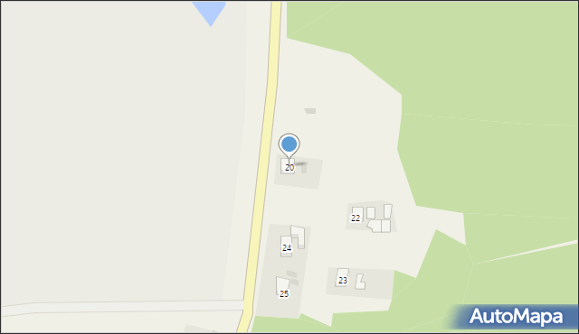 Stara Oleszna, Stara Oleszna, 20, mapa Stara Oleszna