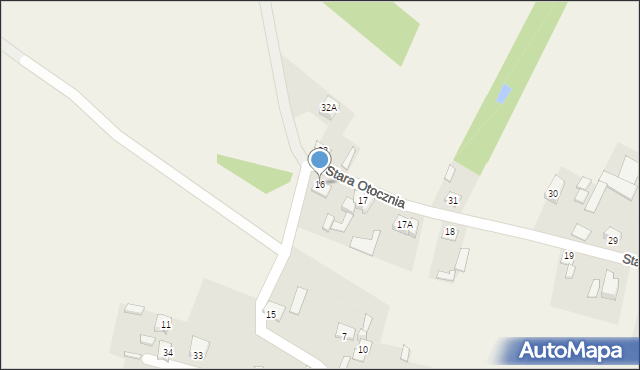 Stara Otocznia, Stara Otocznia, 16, mapa Stara Otocznia