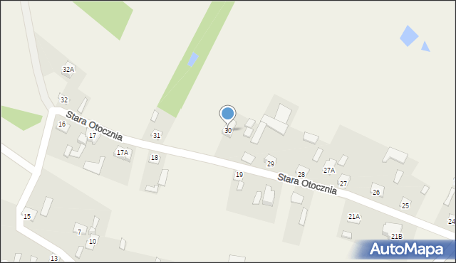 Stara Otocznia, Stara Otocznia, 30, mapa Stara Otocznia