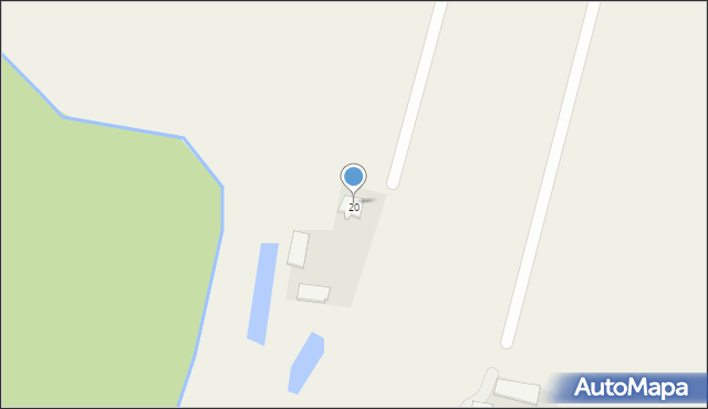 Stara Pawłówka, Stara Pawłówka, 20a, mapa Stara Pawłówka