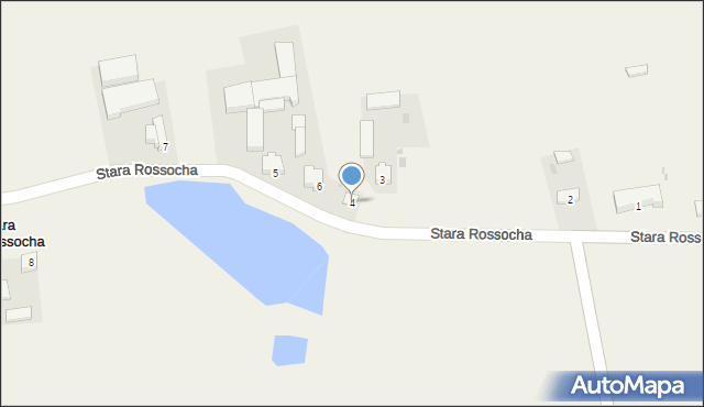 Stara Rossocha, Stara Rossocha, 4, mapa Stara Rossocha