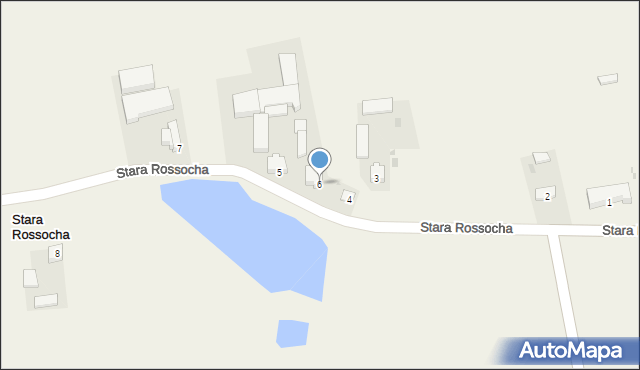 Stara Rossocha, Stara Rossocha, 6, mapa Stara Rossocha