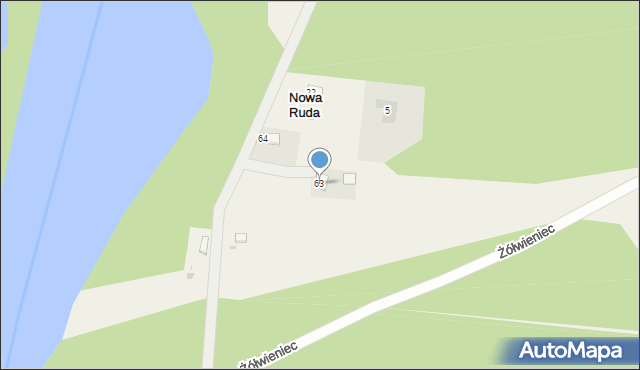 Stara Ruda, Stara Ruda, 63, mapa Stara Ruda