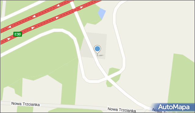 Stara Trzcianka, Stara Trzcianka, 30, mapa Stara Trzcianka