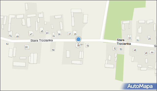 Stara Trzcianka, Stara Trzcianka, 56, mapa Stara Trzcianka