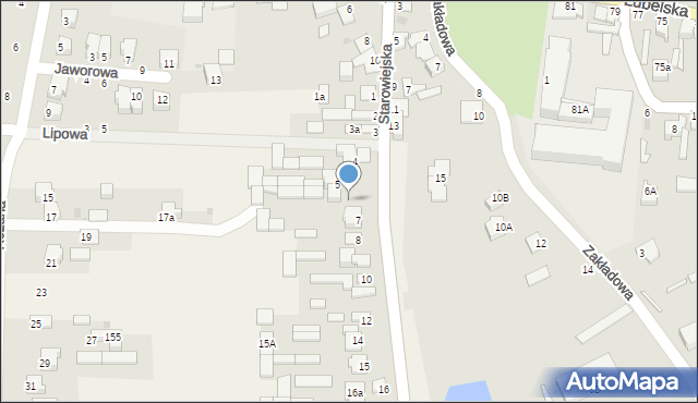 Stara Wieś, Stara Wieś, 6A, mapa Stara Wieś