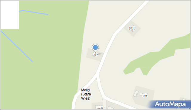 Stara Wieś, Stara Wieś, 207, mapa Stara Wieś