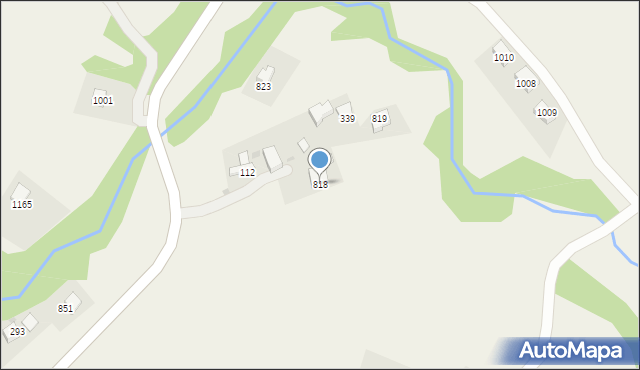 Stara Wieś, Stara Wieś, 818, mapa Stara Wieś
