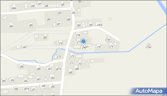 Stara Wieś, Stara Wieś, 176, mapa Stara Wieś