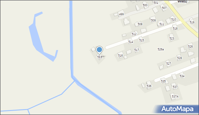 Stara Wieś, Stara Wieś, 513, mapa Stara Wieś