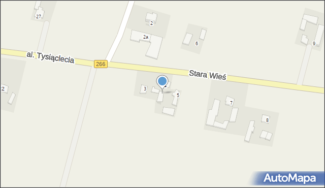 Stara Wieś, Stara Wieś, 5A, mapa Stara Wieś