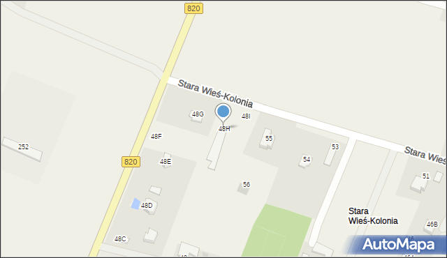 Stara Wieś-Kolonia, Stara Wieś-Kolonia, 48H, mapa Stara Wieś-Kolonia