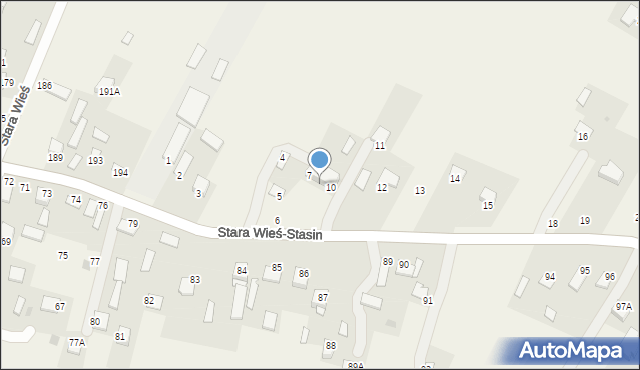 Stara Wieś-Stasin, Stara Wieś-Stasin, 9, mapa Stara Wieś-Stasin