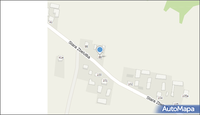 Stara Zbelutka, Stara Zbelutka, 99, mapa Stara Zbelutka