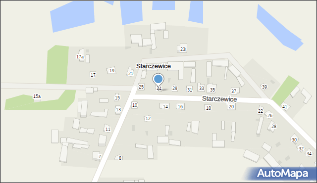 Starczewice, Starczewice, 27, mapa Starczewice
