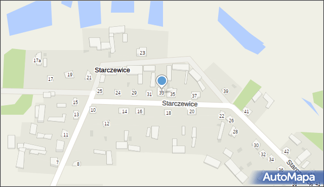 Starczewice, Starczewice, 33, mapa Starczewice