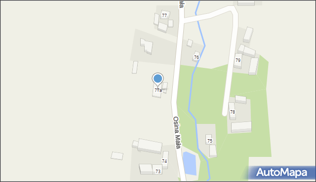 Starczówek, Starczówek, 77a, mapa Starczówek