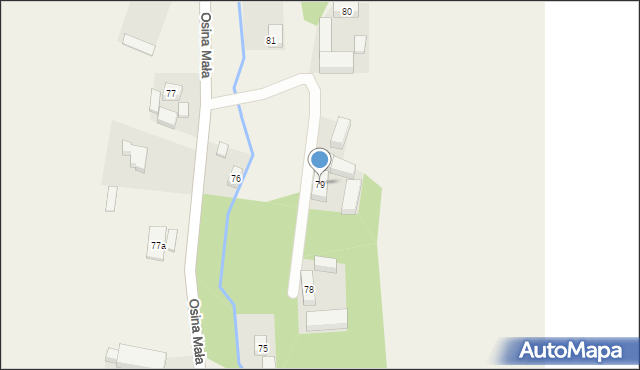 Starczówek, Starczówek, 79, mapa Starczówek