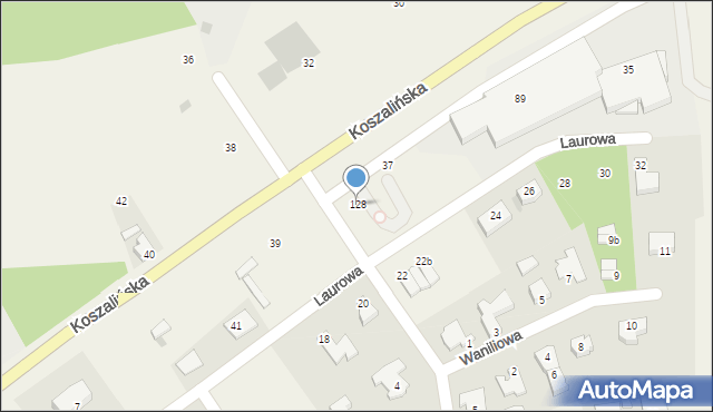 Stare Bielice, Stare Bielice, 128, mapa Stare Bielice