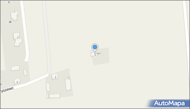 Stare Boryszewo, Stare Boryszewo, 1, mapa Stare Boryszewo