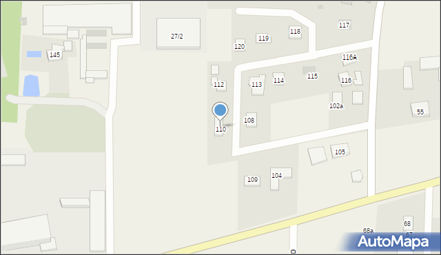 Stare Boryszewo, Stare Boryszewo, 111, mapa Stare Boryszewo