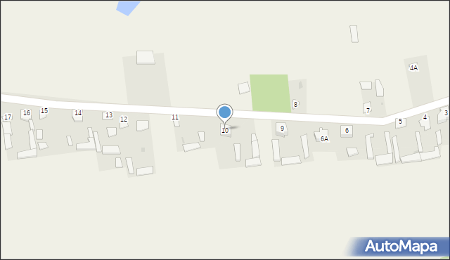 Stare Budy, Stare Budy, 10, mapa Stare Budy