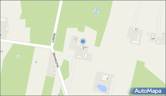 Stare Budy Radziejowskie, Stare Budy Radziejowskie, 8, mapa Stare Budy Radziejowskie