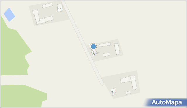 Stare Draganie, Stare Draganie, 10, mapa Stare Draganie