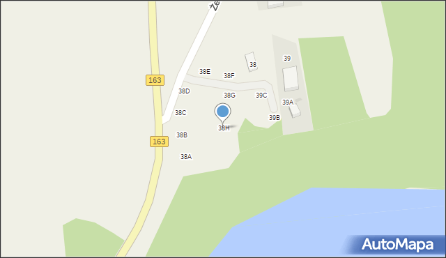 Stare Drawsko, Stare Drawsko, 38H, mapa Stare Drawsko