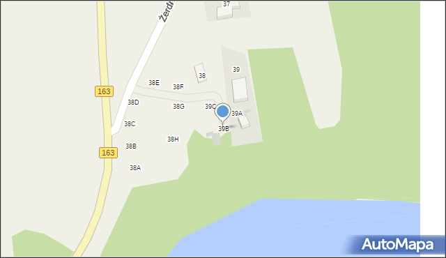 Stare Drawsko, Stare Drawsko, 39B, mapa Stare Drawsko