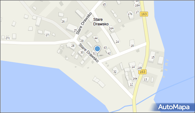 Stare Drawsko, Stare Drawsko, 41, mapa Stare Drawsko