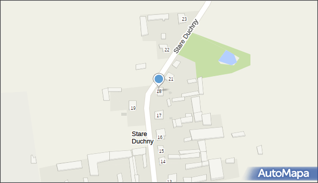 Stare Duchny, Stare Duchny, 18, mapa Stare Duchny