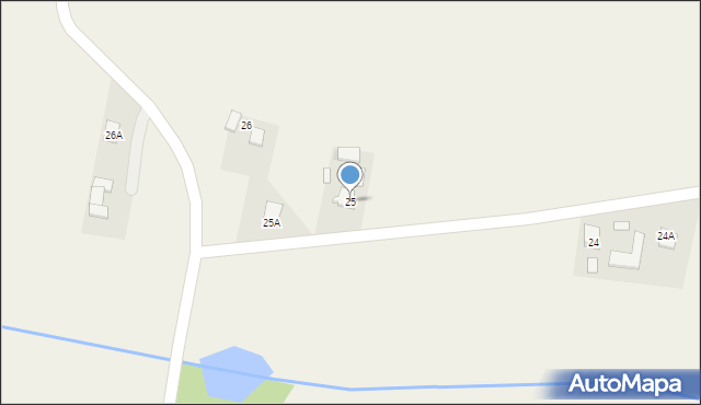 Stare Faszczyce, Stare Faszczyce, 25, mapa Stare Faszczyce