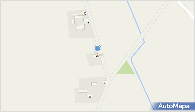 Stare Gałki, Stare Gałki, 40, mapa Stare Gałki
