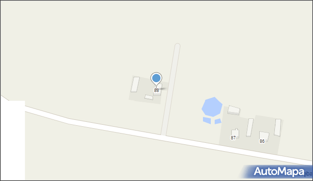 Stare Gronowo, Stare Gronowo, 88, mapa Stare Gronowo