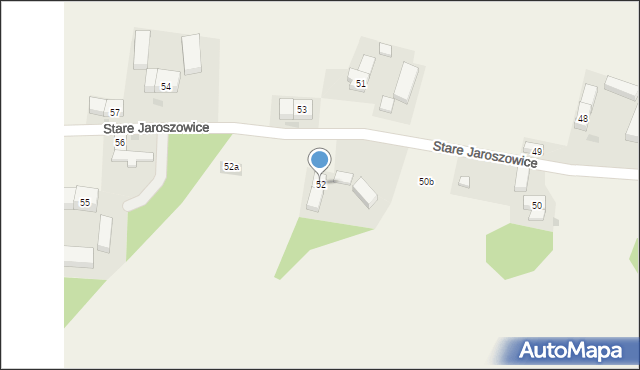 Stare Jaroszowice, Stare Jaroszowice, 52, mapa Stare Jaroszowice