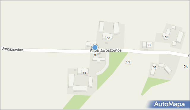 Stare Jaroszowice, Stare Jaroszowice, 56, mapa Stare Jaroszowice
