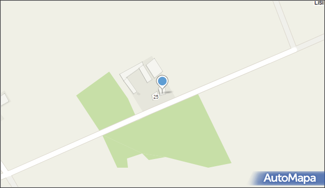Stare Jemielite, Stare Jemielite, 25a, mapa Stare Jemielite