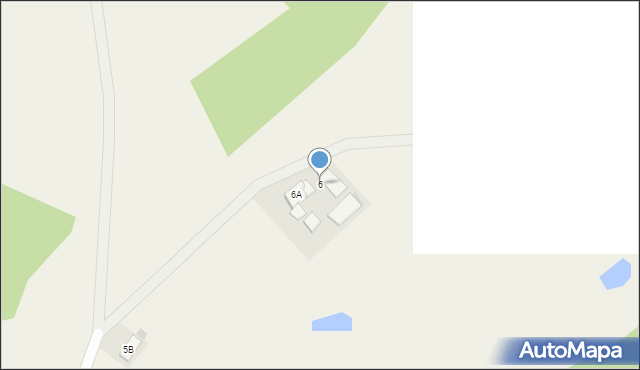 Stare Kawkowo, Stare Kawkowo, 6, mapa Stare Kawkowo