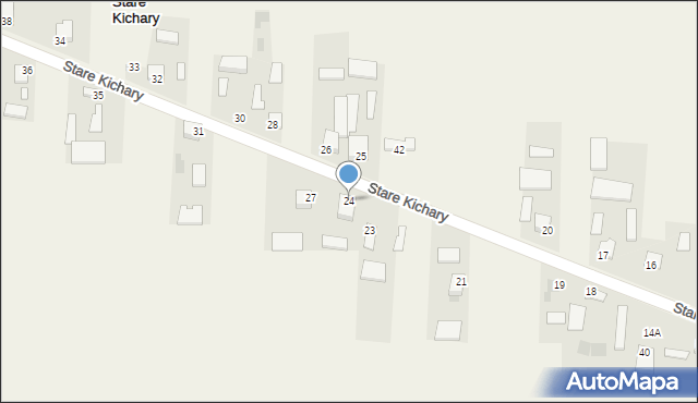 Stare Kichary, Stare Kichary, 24, mapa Stare Kichary