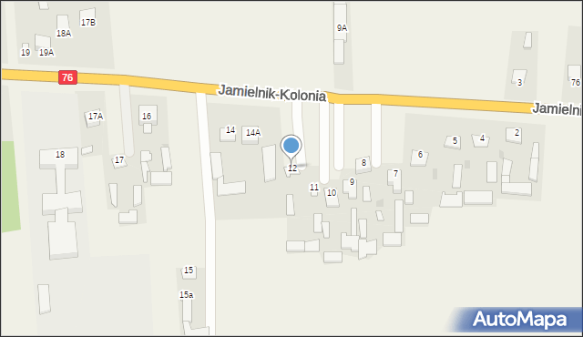 Stare Kobiałki, Stare Kobiałki, 12, mapa Stare Kobiałki