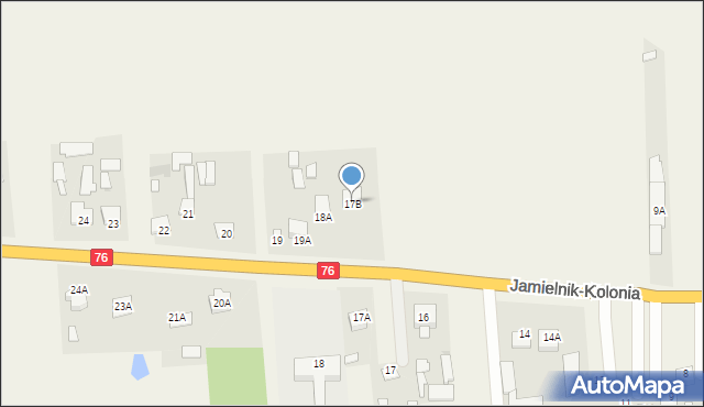 Stare Kobiałki, Stare Kobiałki, 17B, mapa Stare Kobiałki