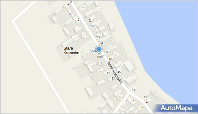 Stare Kramsko, Stare Kramsko, 10B, mapa Stare Kramsko