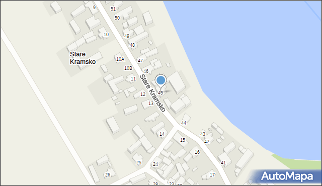 Stare Kramsko, Stare Kramsko, 45, mapa Stare Kramsko